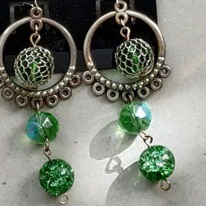 BEADED EARRINGS
